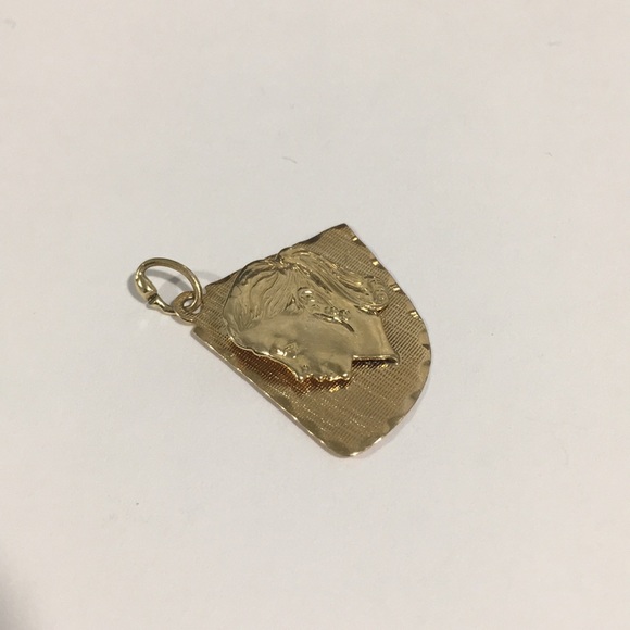 14k Yellow Gold Girl Charm - Picture 2 of 6